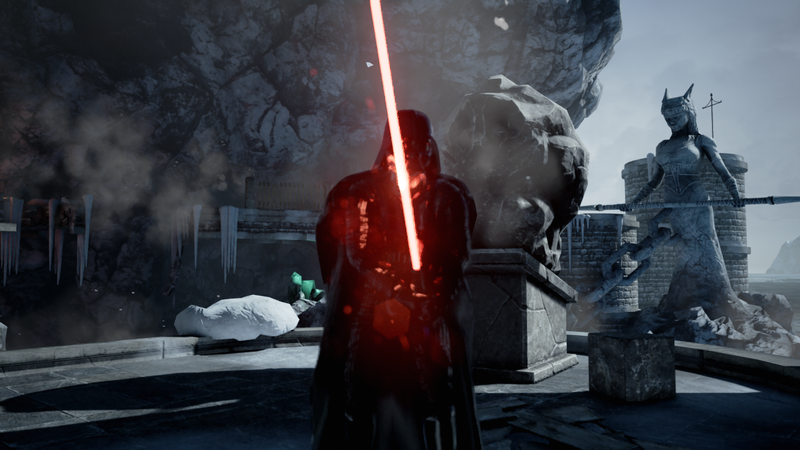 Illustration for article titled Darth Vader Is Pretty Good at Unreal Engine 4 Demos